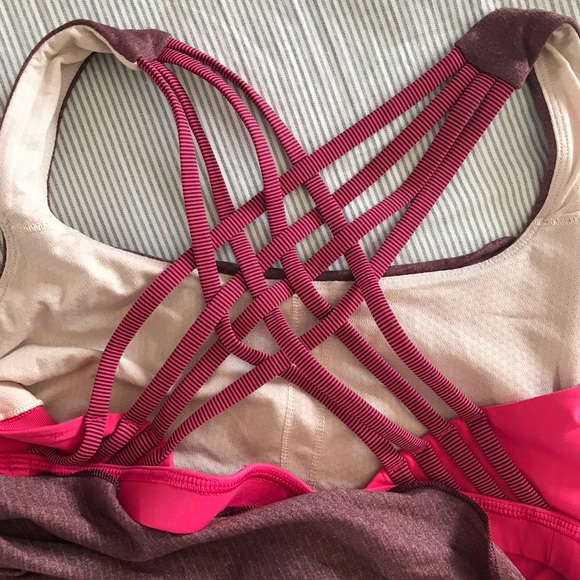 Lululemon free to be wild tank, size 6 - Picture 3 of 3